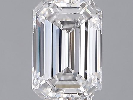 1.55 Carat Emerald Cut Lab-Created Diamond on Sale