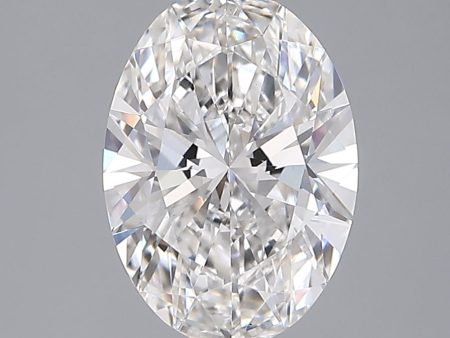 2.09 Carat Oval Cut Lab-Created Diamond Online now