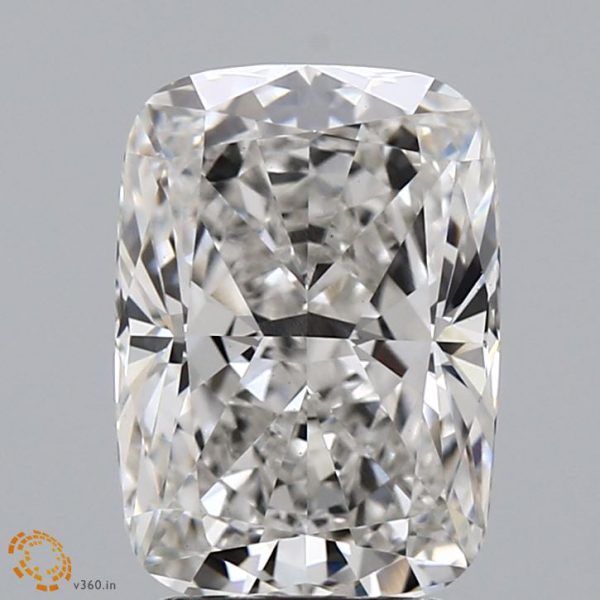 3.01 Carat Cushion Cut Lab-Created Diamond Online Hot Sale