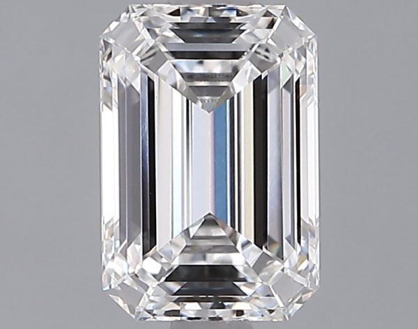 1.59 Carat Emerald Cut Lab-Created Diamond Online Sale