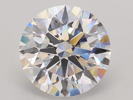 4.07 Carat Round Cut Lab-Created Diamond Online now