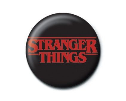 Stranger Things - Logo - Button Fashion