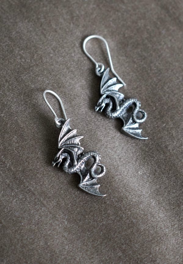 Alchemy England - Flight Of Airus Silver - Earrings Supply