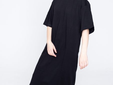 Urban Classics - Ladies Organic Long Oversized Black - Dress on Sale