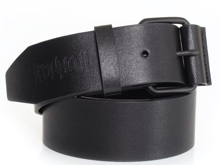 Ironnail - Stripe wWith Fat Loop Black - Belt Cheap