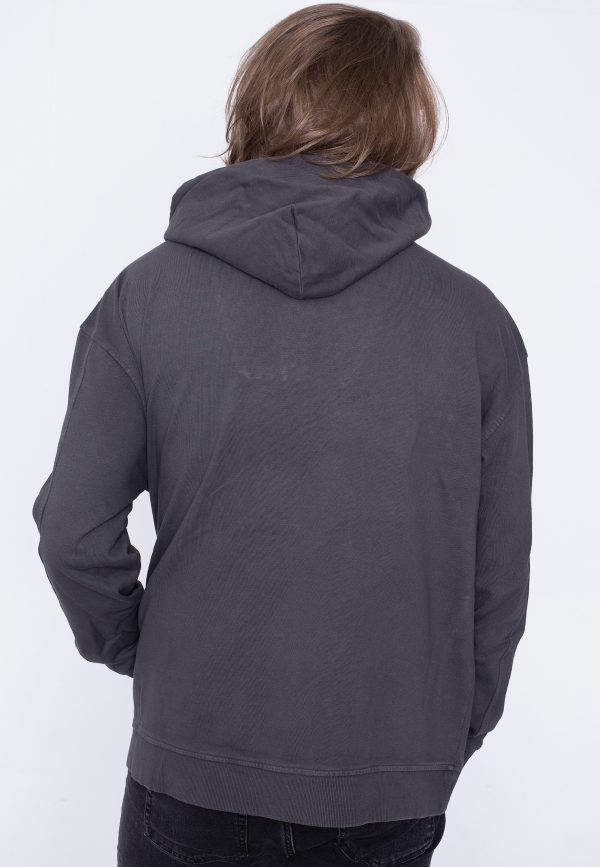 Urban Classics - Overdyed Camp Blackbird - Hoodie Fashion