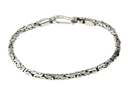 etNox - Königskette 4 mm Silver - Bracelet Online Hot Sale