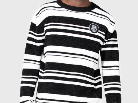 Killstar & Wednesday - Pugsley Addams Black White - Sweater Online Sale