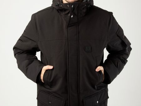 Vintage Industries - Gavyn Black - Jacket For Sale