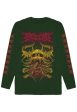 Ingested - Contagion Forest Green - Longsleeve Hot on Sale