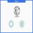 0.25CT I-J VS Oval Cut Diamond MDL#D9196-9 Fashion