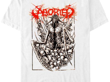 Aborted - Portal White - T-Shirt For Sale