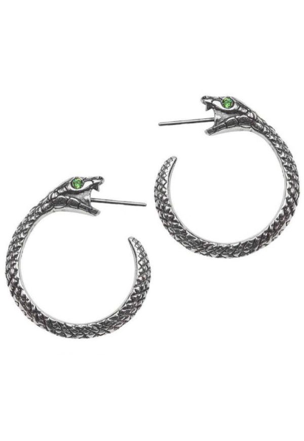 Alchemy England - The Sophia Serpent Silver - Earrings For Cheap