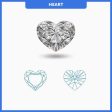 0.25CT J-K VS2-SI1 Heart Shape Diamond MDL#D9140-2 Cheap