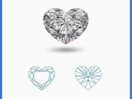 0.25CT J-K VS2-SI1 Heart Shape Diamond MDL#D9140-2 Cheap