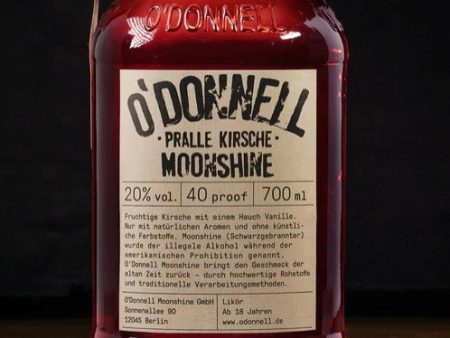 O Donnell Moonshine - Pralle Kirsche - Liqueur For Sale