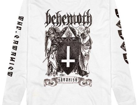 Behemoth - The Satanist White - Longsleeve For Sale