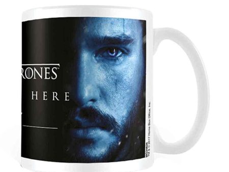 Game Of Thrones - Jon Winter Is Here White - Mug on Sale