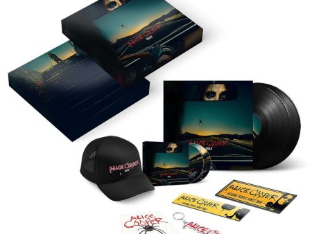 Alice Cooper - Road Ltd. Boxset - 2 Vinyl + CD + Blu-Ray Online Hot Sale