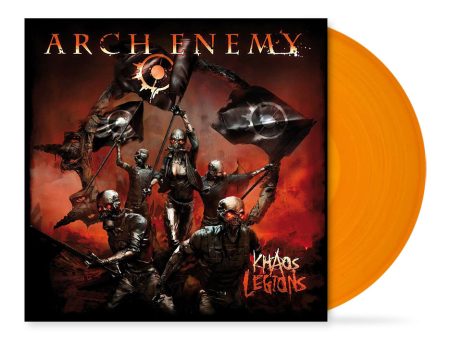 Arch Enemy - Khaos Legions (ReIssue 2023) Ltd. Orange - Colored Vinyl Online now