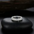 2.00-8.00 CT Cushion Cut Lab Grown Diamonds - Eternity Ring Sale