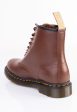 Dr. Martens - Vegan 1460 Brown Norfolk Flat & Brown Borg Fleece - Shoes For Sale