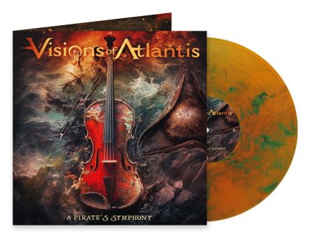 Visions Of Atlantis - A Pirate s Symphony Ltd. Orange Green - Marbled Vinyl Fashion