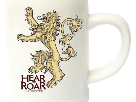 Game Of Thrones - Lannister Ceramic Stein - Mug Supply