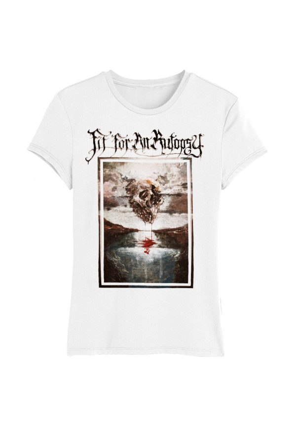 Fit For An Autopsy - The Sea Of Tragic Beasts Cover White - Girly Hot on Sale