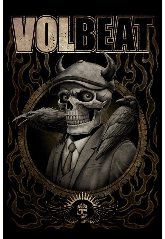 Volbeat - Skeleton Maxi - Poster Online Sale