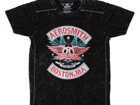 Aerosmith - Boston Pride Snow Wash - T-Shirt For Cheap