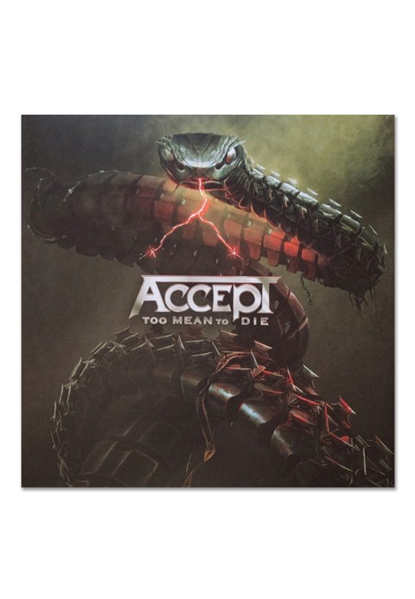 Accept - Too Mean To Die Ltd. Silver - Colored 2 Vinyl Online now