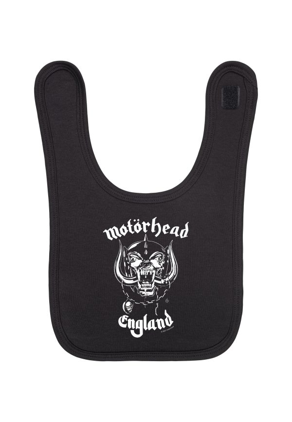 Motörhead - England Black White - Baby Bib Discount