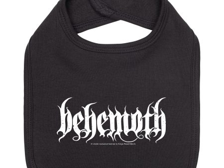 Behemoth - Logo Black White - Baby Bib Discount