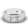 0.35 CT Round Cut Lab Grown Diamonds - Mens Wedding Band on Sale