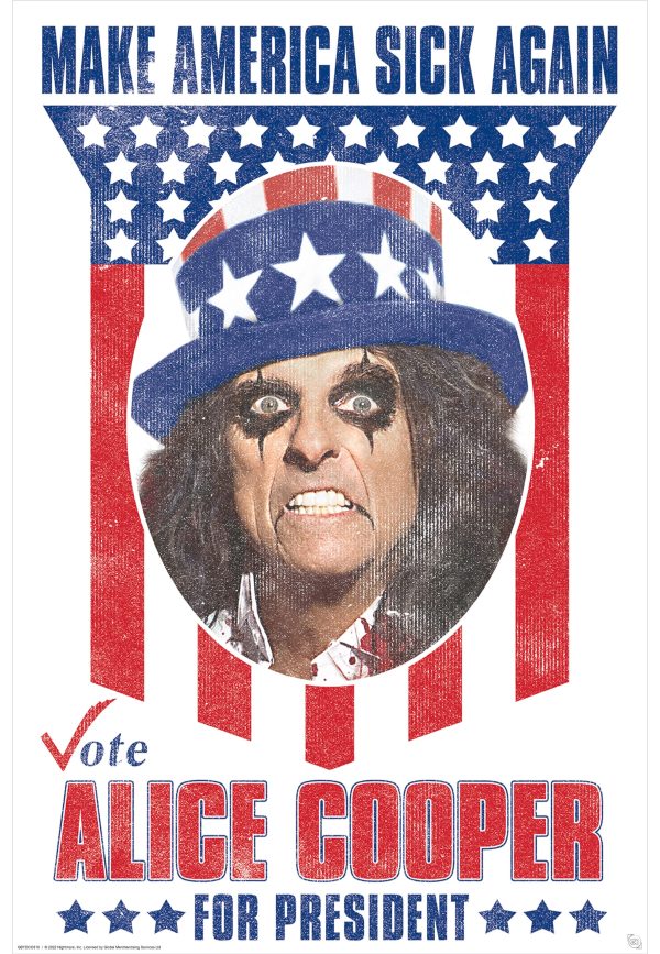 Alice Cooper - For President Maxi - Poster For Discount