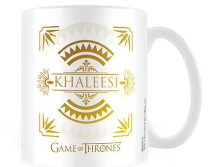 Game Of Thrones - Khaleesi White - Mug For Sale