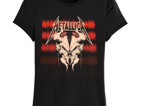 Metallica - Squindo White Skull - Girly Supply