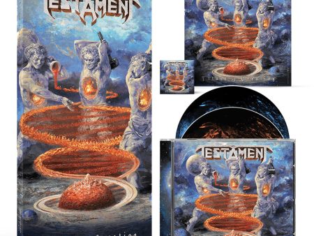 Testament - Titans Of Creation (Video Album) Ltd. - CD + Blu Ray Box Online Sale