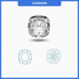 1.05CT K-L SI3-I1 Cushion Cut Diamond MDL#D9098-16 For Discount