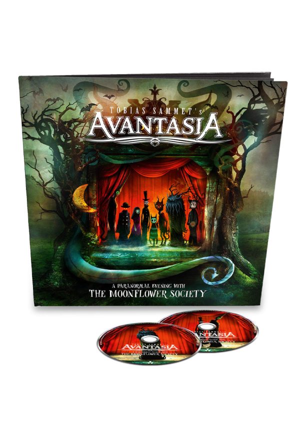 Avantasia - A Paranormal Evening With The Moonflower Society Ltd. - Artbook 2 CD Supply