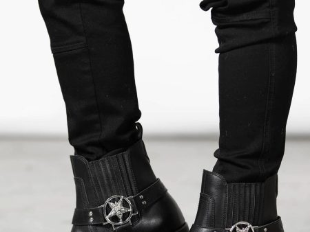 Killstar - Templar Black - Girl Shoes For Cheap