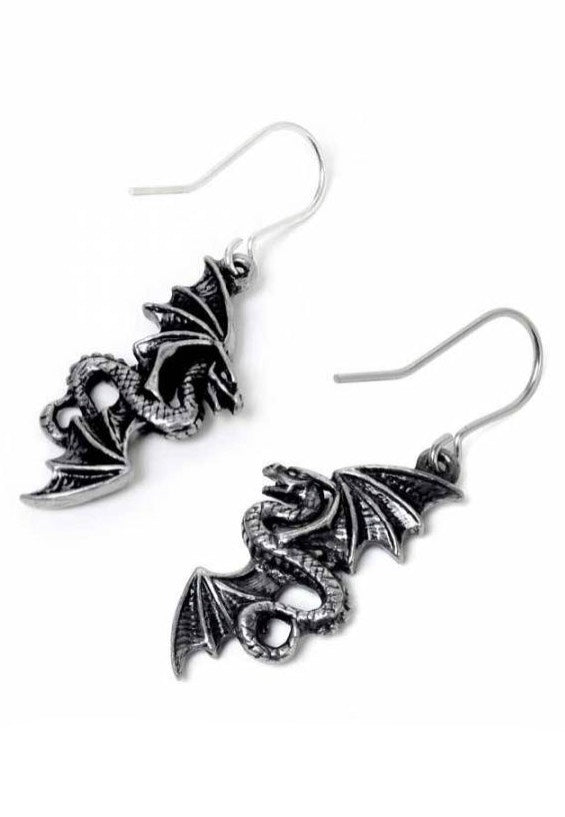 Alchemy England - Flight Of Airus Silver - Earrings Supply