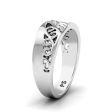 0.15 CT Round Cut Lab GrownDiamonds - Wedding Band For Discount