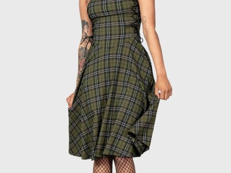 Killstar - Elyswyth Strapless Green - Dress For Cheap