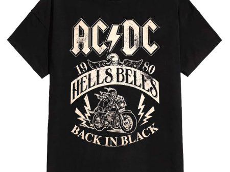 AC DC - Hells Bells 1980 - T-Shirt For Sale