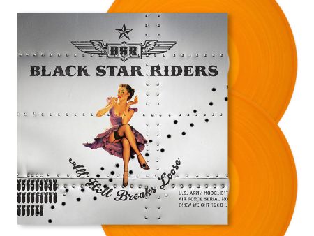 Black Star Riders - All Hell Breaks Loose (10 Year Anniversary) Ltd. Orange - Colored 2 Vinyl Hot on Sale