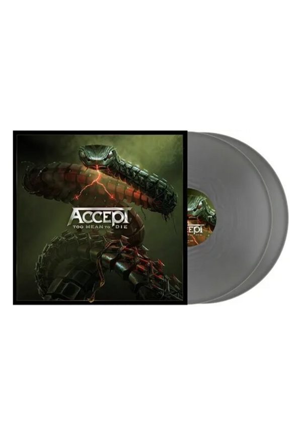 Accept - Too Mean To Die Ltd. Silver - Colored 2 Vinyl Online now