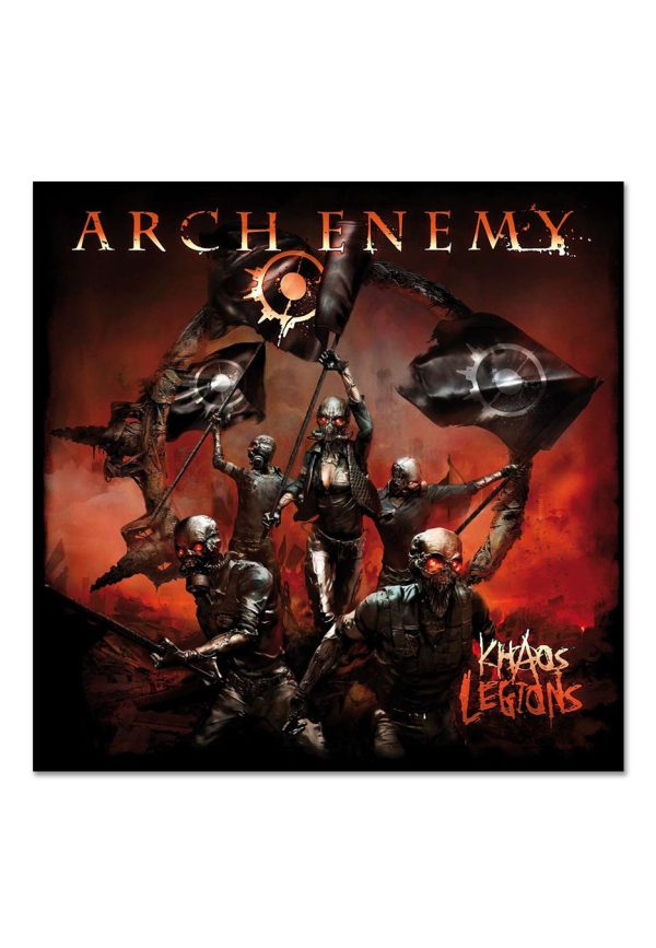 Arch Enemy - Khaos Legions (ReIssue 2023) Ltd. Orange - Colored Vinyl Online now