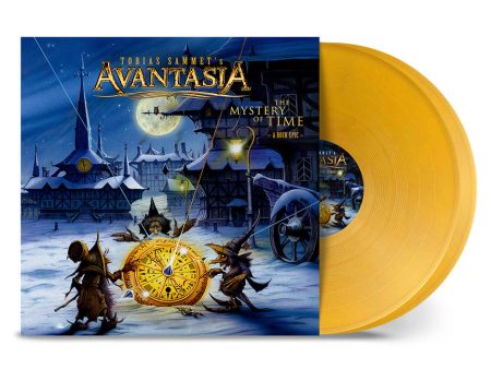 Avantasia - The Mistery Of Time (10 Years Anniversary) Ltd. Red Gold - Colored 2 Vinyl Online now